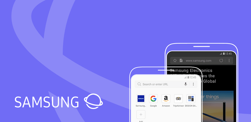 Samsung Internet Browser background
